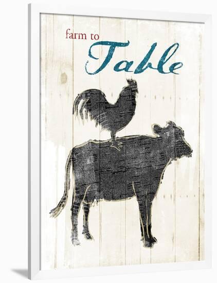 Farm To Table-OnRei-Framed Art Print