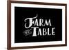 Farm to Table-Ashley Santoro-Framed Giclee Print