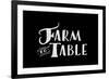 Farm to Table-Ashley Santoro-Framed Giclee Print