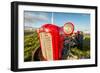 Farm Tractor, Flatey Island, Borgarfjordur, Iceland-null-Framed Photographic Print