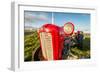 Farm Tractor, Flatey Island, Borgarfjordur, Iceland-null-Framed Photographic Print