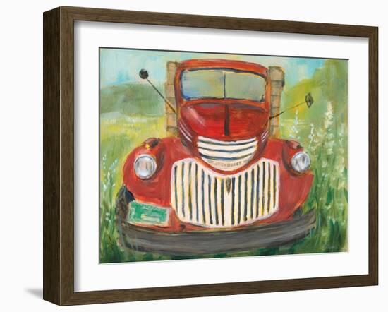 Farm Truck-Sue Schlabach-Framed Art Print