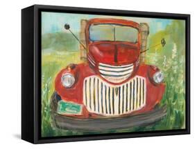 Farm Truck-Sue Schlabach-Framed Stretched Canvas