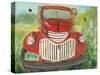 Farm Truck-Sue Schlabach-Stretched Canvas