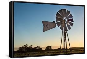 Farm Windmill-rghenry-Framed Stretched Canvas