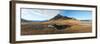 Farm with a Mountain in the Background, Iceland-null-Framed Photographic Print