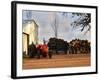 Farm with Old Red Tractor and Firewood, Montevideo, Uruguay-Per Karlsson-Framed Photographic Print