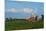 Farm with Red Barn and Corn, Milford Center, Ohio-Bill Bachmann-Mounted Premium Photographic Print