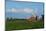 Farm with Red Barn and Corn, Milford Center, Ohio-Bill Bachmann-Mounted Photographic Print