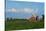 Farm with Red Barn and Corn, Milford Center, Ohio-Bill Bachmann-Stretched Canvas