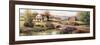 Farm with Stone Bridge-unknown Chiu-Framed Art Print