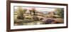 Farm with Stone Bridge-unknown Chiu-Framed Premium Giclee Print