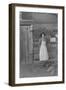 Farm Woman Beside Her Barn Door-Dorothea Lange-Framed Art Print