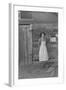 Farm Woman Beside Her Barn Door-Dorothea Lange-Framed Art Print