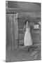 Farm Woman Beside Her Barn Door-Dorothea Lange-Mounted Art Print