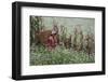 Farm Worker with Basket, Kunming Dongchuan Red Lands, China-Darrell Gulin-Framed Photographic Print