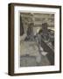 Farm Workers Sleeping in the Cow Shed-Walther Georgi-Framed Art Print
