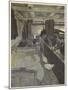 Farm Workers Sleeping in the Cow Shed-Walther Georgi-Mounted Art Print