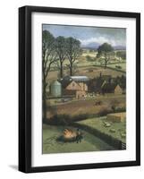 Farm-Ronald Lampitt-Framed Giclee Print