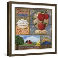 Farm-Fiona Stokes-Gilbert-Framed Giclee Print