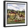 Farm-Debbi Wetzel-Framed Giclee Print