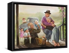 Farm-Dianne Dengel-Framed Stretched Canvas