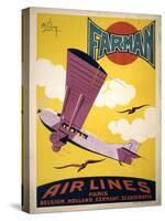 Farman Air Lines-null-Stretched Canvas