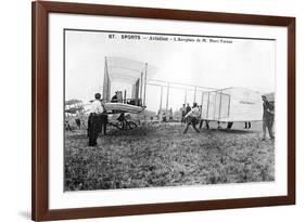 Farman Biplane No 1, C1912-null-Framed Giclee Print