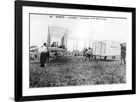 Farman Biplane No 1, C1912-null-Framed Giclee Print