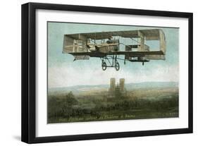 Farman Biplane-null-Framed Art Print