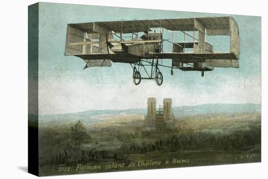 Farman Biplane-null-Stretched Canvas