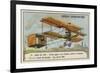 Farman Winning the Grand Prix D'Aviation, Issy, France, January 1908-null-Framed Giclee Print