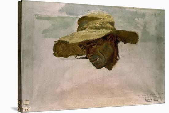 'Farmer', 1901. Author: JOAQUIN SOROLLA. Location: PRIVATE COLLECTION, MADRID, SPAIN-Joaquin Sorolla-Stretched Canvas