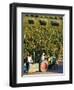 Farmer Driving a Tractor in Lujan De Cuyo, Mendoza Region, Argentina, South America-Yadid Levy-Framed Photographic Print