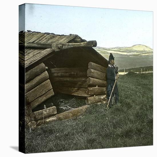 Farmer from the Province of Jämtland (Sweden), Circa 1897-Leon, Levy et Fils-Stretched Canvas