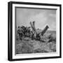 Farmer Harvesting Oats-John Phillips-Framed Photographic Print