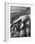 Farmer Holding a Handful of Soil-Ed Clark-Framed Photographic Print