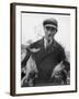 Farmer Holding His New Born Lambs in the Cotswolds-Henry Grant-Framed Photographic Print