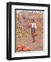 Farmer in Autumn 1906-Arthur Burdett Frost-Framed Art Print