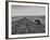 Farmer Lossening Top Soil of His Field-Dmitri Kessel-Framed Photographic Print