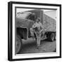 Farmer Paul Trent Holding Camera He Used to Photograph Flying Saucers-Loomis Dean-Framed Photographic Print