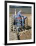 Farmer Ploughing Near Sonning Common, Oxfordshire, England, United Kingdom-Robert Francis-Framed Photographic Print