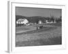 Farmer Plowing Field at "Shadwell", Birthplace of Thomas Jefferson-Alfred Eisenstaedt-Framed Photographic Print