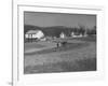 Farmer Plowing Field at "Shadwell", Birthplace of Thomas Jefferson-Alfred Eisenstaedt-Framed Photographic Print