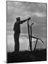 Farmer Plowing the Fields-Ed Clark-Mounted Photographic Print