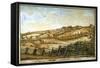 Farmer Plowing-Ludwig Gottfried von Redeken-Framed Stretched Canvas
