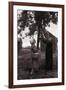 Farmer Pulls Pears from a Tree-Philip Gendreau-Framed Photographic Print