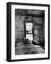 Farmer's Daughter Delphaline, Reading a Book as She Lies on Iron Bed in Her Bedroom-Alfred Eisenstaedt-Framed Photographic Print