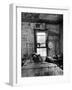 Farmer's Daughter Delphaline, Reading a Book as She Lies on Iron Bed in Her Bedroom-Alfred Eisenstaedt-Framed Photographic Print