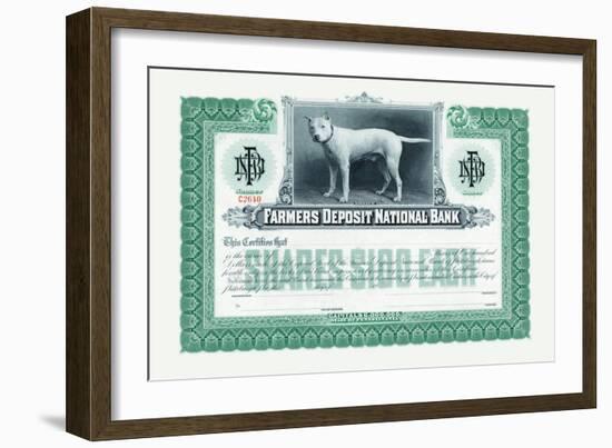 Farmer's Deposit National Bank-null-Framed Art Print
